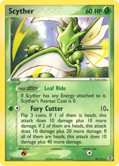 Scyther 29/112 — FireRed & LeafGreen