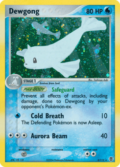 Dewgong 3/112 — FireRed & LeafGreen