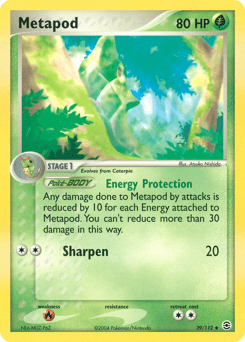 Metapod 39/112 — FireRed & LeafGreen