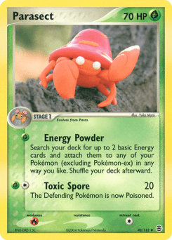 Parasect 43/112 — FireRed & LeafGreen