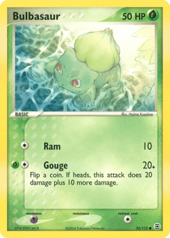 Bulbasaur 55/112 — FireRed & LeafGreen