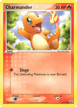 Charmander 57/112 — FireRed & LeafGreen