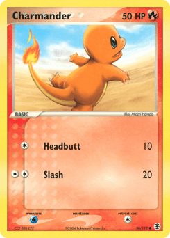 Charmander 58/112 — FireRed & LeafGreen