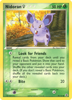 Nidoran ♀ 70/112 — FireRed & LeafGreen