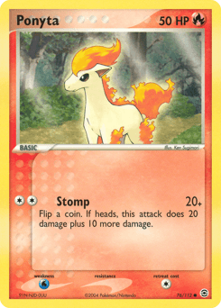 Ponyta 76/112 — FireRed & LeafGreen