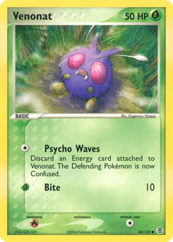 Venonat 84/112 — FireRed & LeafGreen