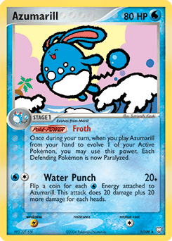 Azumarill 1/109 — Team Rocket Returns