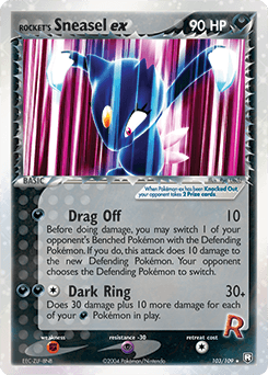 Rocket's Sneasel ex 103/109 — Team Rocket Returns