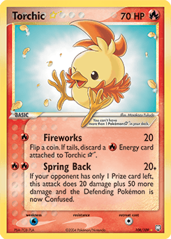 Torchic ★ 108/109 — Team Rocket Returns