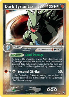 Dark Tyranitar 20/109 — Team Rocket Returns