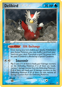 Delibird 21/109 — Team Rocket Returns