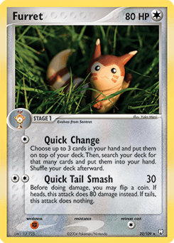 Furret 22/109 — Team Rocket Returns