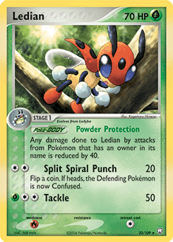 Ledian 23/109 — Team Rocket Returns