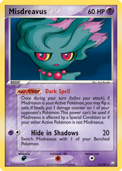 Misdreavus 25/109 — Team Rocket Returns