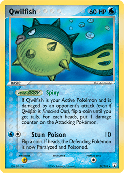 Qwilfish 27/109 — Team Rocket Returns