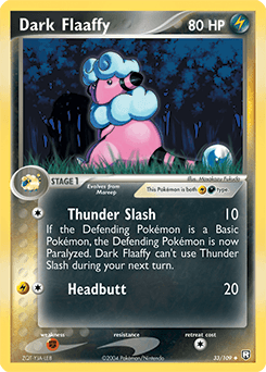 Dark Flaaffy 33/109 — Team Rocket Returns