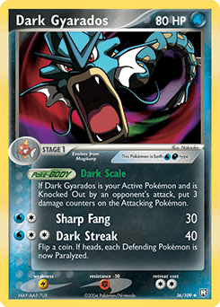 Dark Gyarados 36/109 — Team Rocket Returns