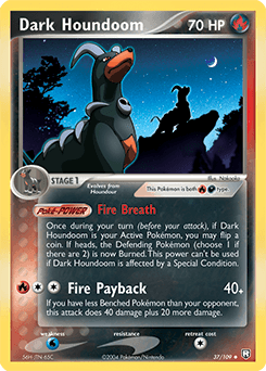 Dark Houndoom 37/109 — Team Rocket Returns
