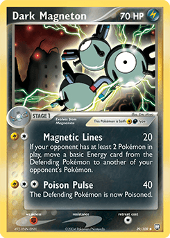 Dark Magneton 39/109 — Team Rocket Returns