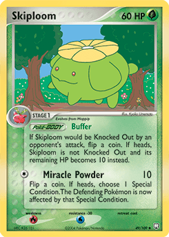 Skiploom 49/109 — Team Rocket Returns