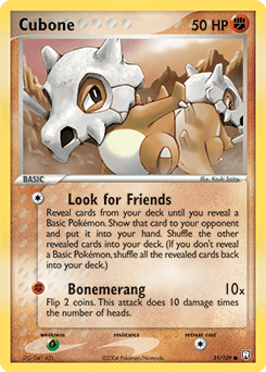 Cubone 51/109 — Team Rocket Returns