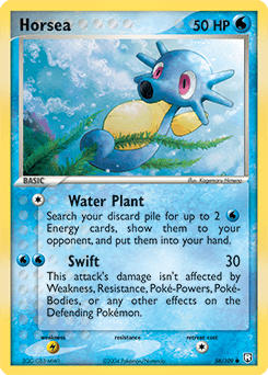 Horsea 58/109 — Team Rocket Returns