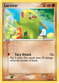 Larvitar 62/109 — Team Rocket Returns