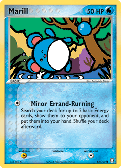Marill 68/109 — Team Rocket Returns