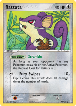 Rattata 71/109 — Team Rocket Returns
