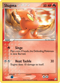 Slugma 77/109 — Team Rocket Returns
