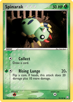 Spinarak 78/109 — Team Rocket Returns