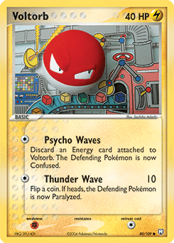 Voltorb 80/109 — Team Rocket Returns