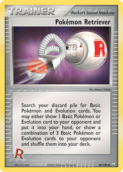 Pokémon Retriever 84/109 — Team Rocket Returns
