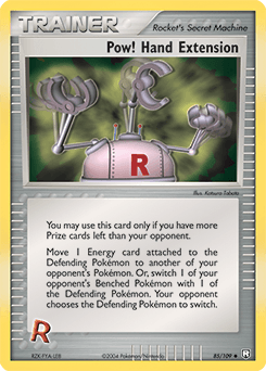 Pow! Hand Extension 85/109 — Team Rocket Returns