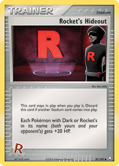 Rocket's Hideout 87/109 — Team Rocket Returns