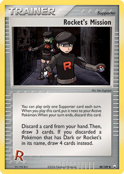 Rocket's Mission 88/109 — Team Rocket Returns