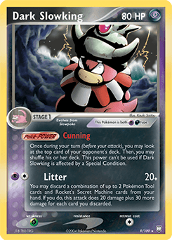 Dark Slowking 9/109 — Team Rocket Returns