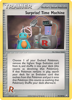 Surprise! Time Machine 91/109 — Team Rocket Returns