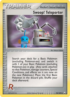 Swoop! Teleporter 92/109 — Team Rocket Returns