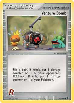 Venture Bomb 93/109 — Team Rocket Returns