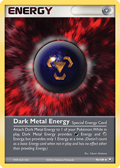 Dark Metal Energy 94/109 — Team Rocket Returns