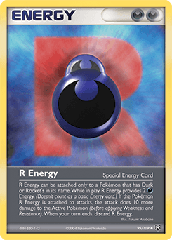 R Energy 95/109 — Team Rocket Returns