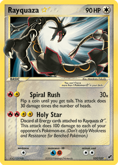 Rayquaza ★ 107/107 — Deoxys