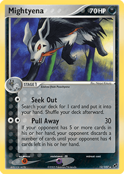 Mightyena 12/107 — Deoxys