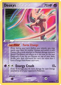 Deoxys 17/107 — Deoxys