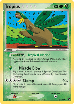 Tropius 27/107 — Deoxys