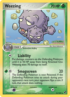 Weezing 51/107 — Deoxys