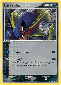 Carvanha 56/107 — Deoxys