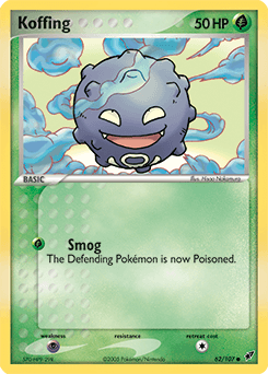 Koffing 62/107 — Deoxys