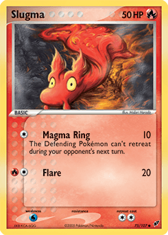 Slugma 75/107 — Deoxys